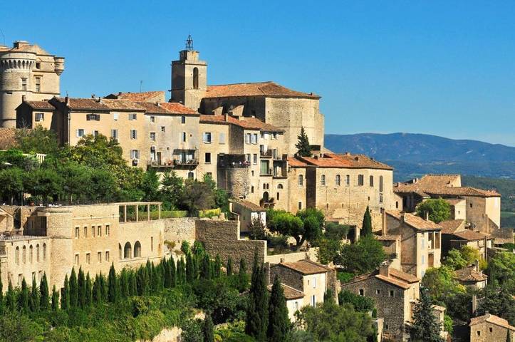 Location de vacances pour 6 personnes, avec sauna et jardin ainsi que piscine et vue, animaux acceptés à Beaumettes - 3