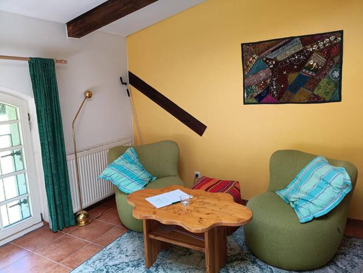 Ferienwohnung für 4 Personen, mit Garten und Sauna sowie Ausblick in Behren-Lübchin - 2