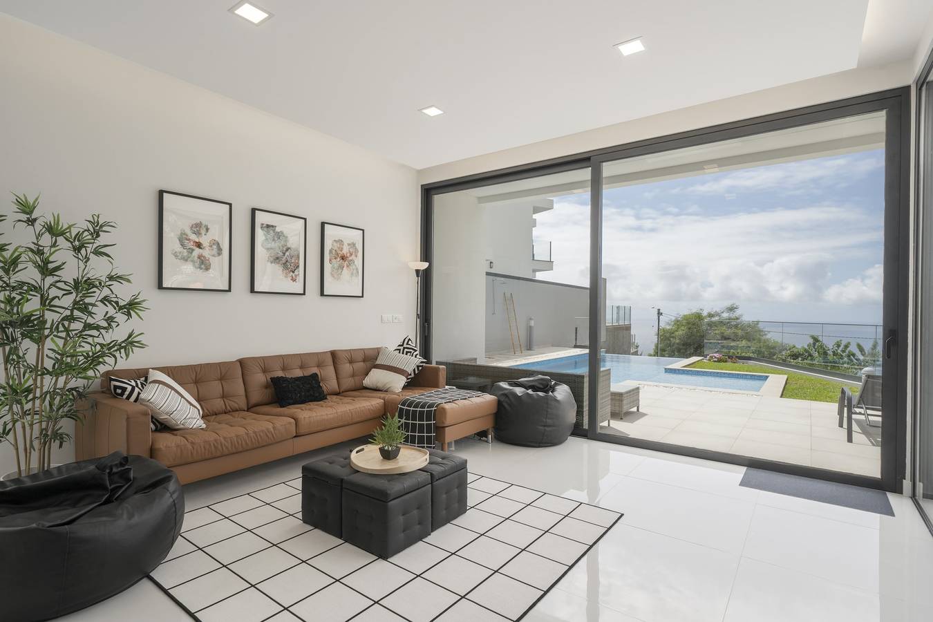 Ferienhaus für 6 Personen mit Terrasse in Arco da Calheta, Madeira