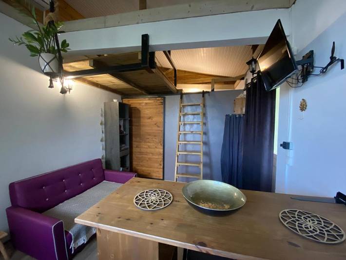 Apartamento de vacaciones para 3 personas, con vistas y jardín - 1