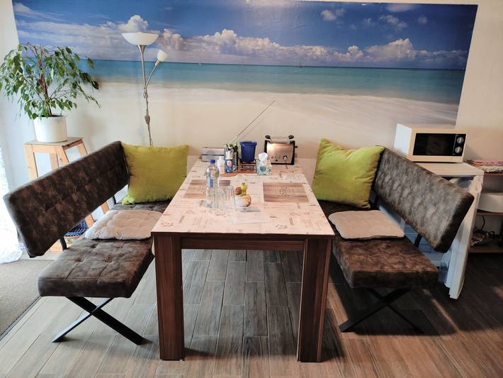 Ferienwohnung für 4 Personen, mit Terrasse und Garten in Viereth-Trunstadt
