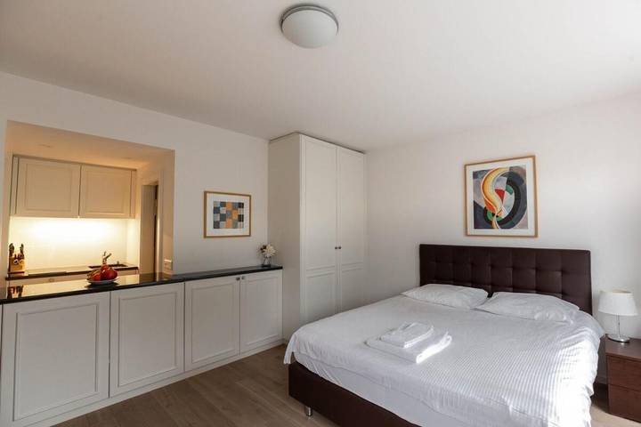 Vakantieappartement voor 2 personen, met tuin in Zürich