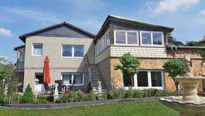 Ferienhaus für 8 Personen, mit Garten und Seeblick sowie Sauna, mit Haustier in Hessen