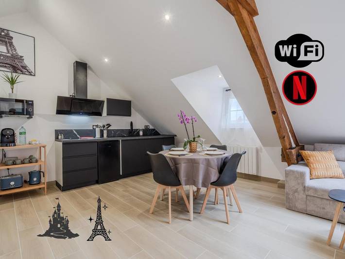 Gîte pour 4 personnes à Brou-sur-Chantereine