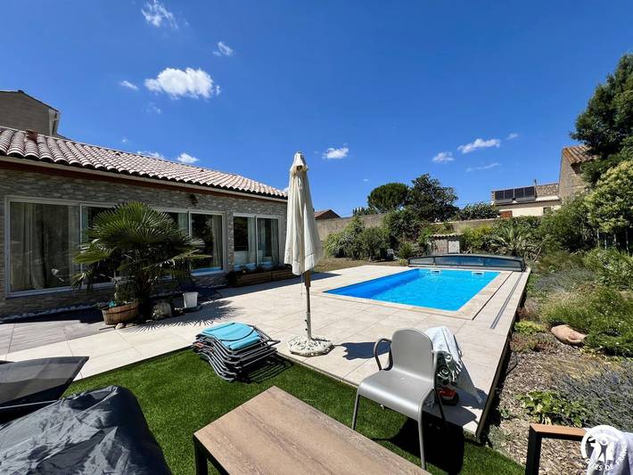 Gîte pour 6 personnes, avec piscine et jardin à Canet - 4
