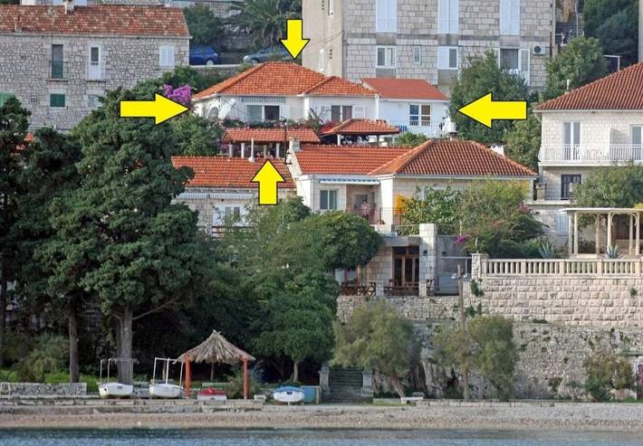 Apartament wakacyjny dla 5 osób w Miasto Korcula
