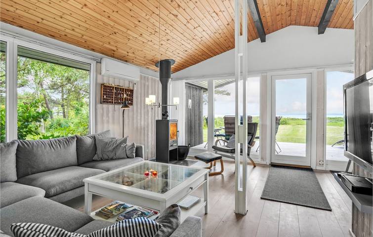 Ferienhaus für 6 Personen mit Terrasse in Skødshoved, Knebel
