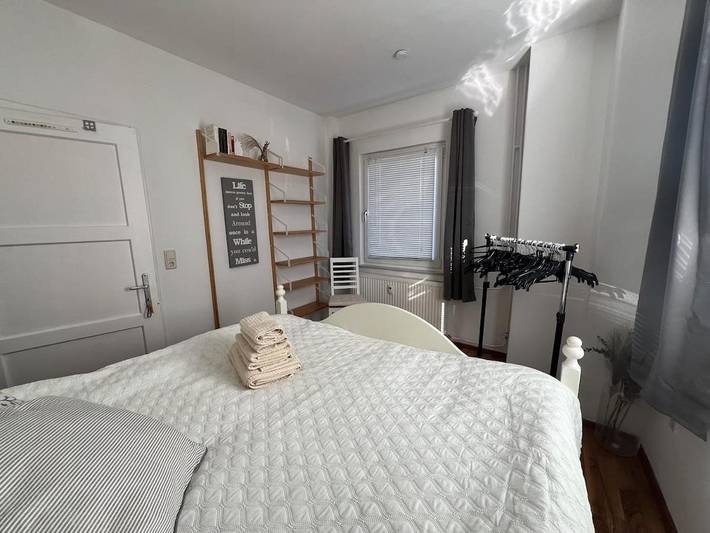 Ferienwohnung für 5 Personen, mit Terrasse und Garten sowie Ausblick