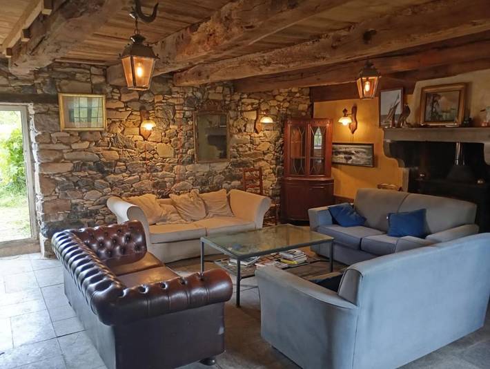 Location de vacances pour 10 personnes, avec vue et jardin, animaux acceptés à Pléboulle
