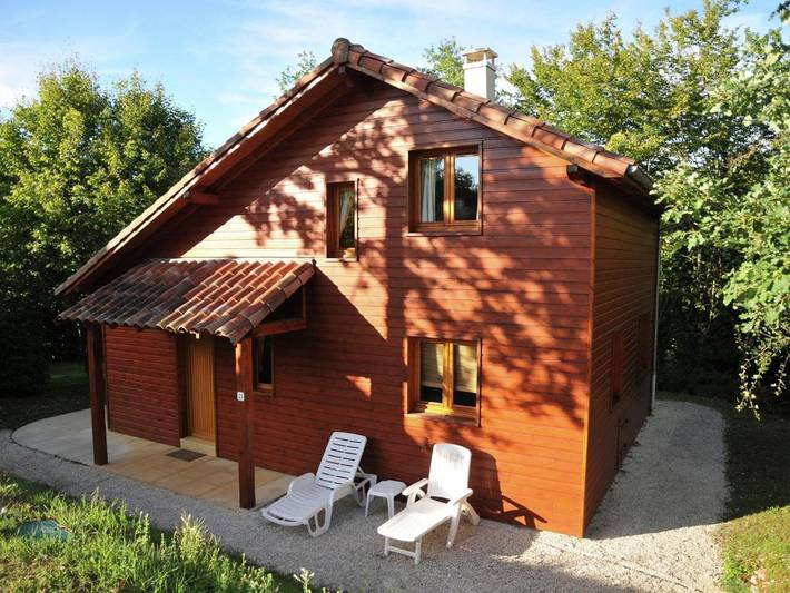 Chalet pour 3 personnes, avec terrasse et jardin, animaux acceptés