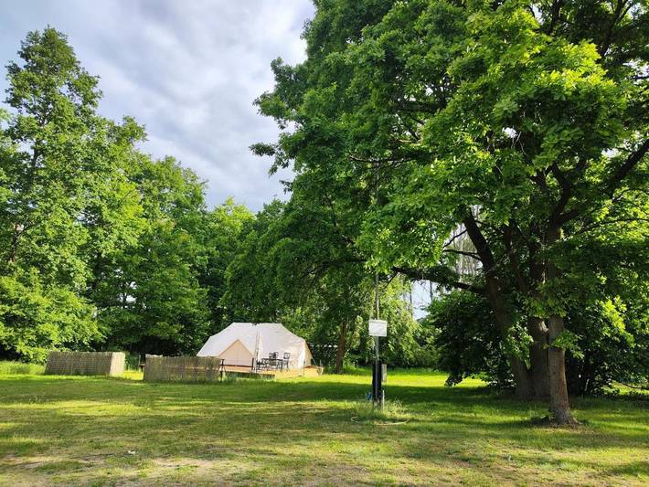 Camping für 4 Personen, mit Terrasse und Ausblick sowie Garten in Sachsen - 4