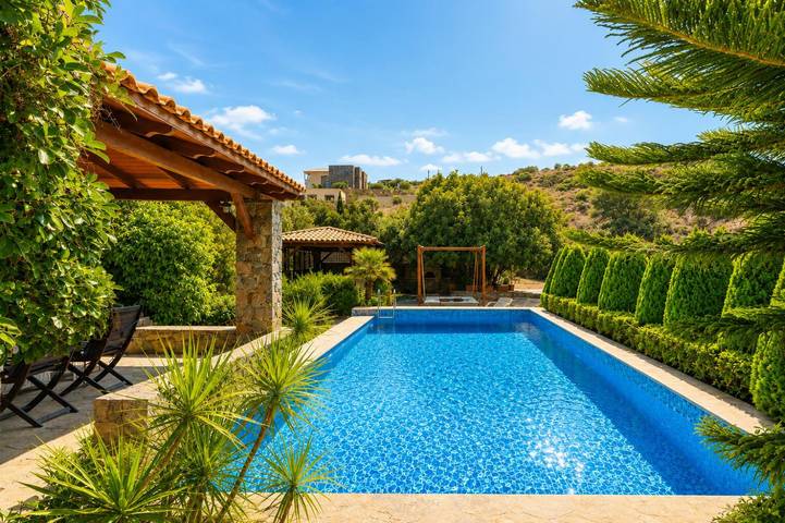 Villa für 10 Personen, mit Meerblick und Garten auf Kreta - 2
