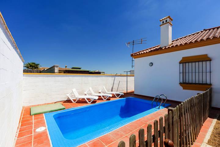 Chalet für 6 Personen, mit Garten, kinderfreundlich in Conil de la Frontera