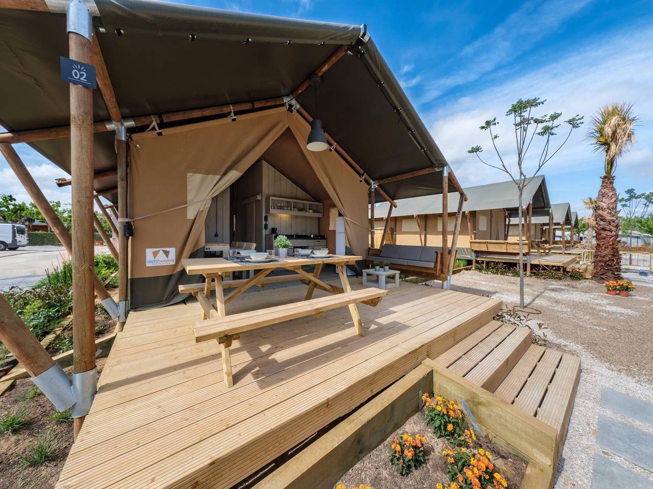 Tienda Glamping en Sant Salvador Playa in Vendrell, Costa Dorada