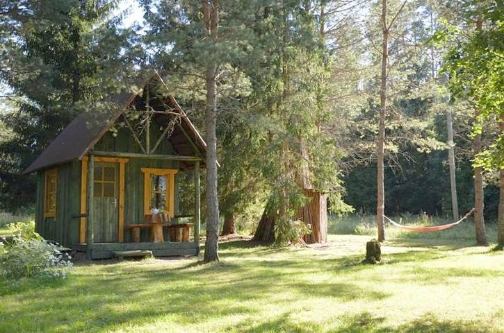 Lodge for 2 people, with Terrace and Garden as well as Sauna and View in Estonia