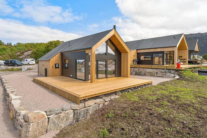 Ferienhaus für 4 Personen, mit Pool und Garten sowie Ausblick in Kristiansund - 2