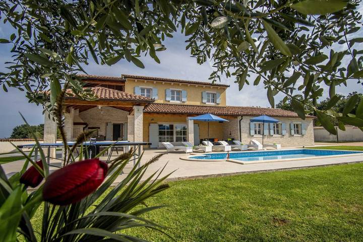 Ferienhaus Tranquil mit Pool in Marčana, Südküste Istrien