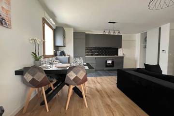 Gîte pour 4 personnes, avec jardin à Magny-le-Hongre