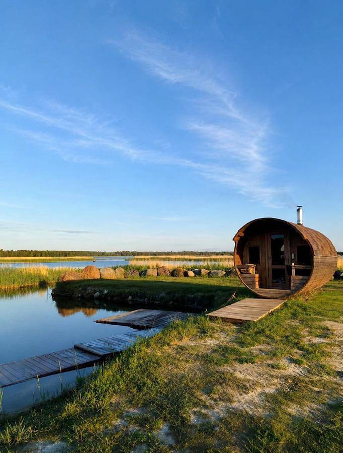 Dom dla 8 osób, z ogród i widok oraz sauna, zwierzęta dozwolone w Estonia