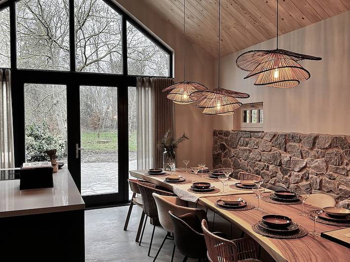 Ferienhaus für 14 Personen, mit Terrasse und Balkon/Terrasse sowie Seeblick - 1