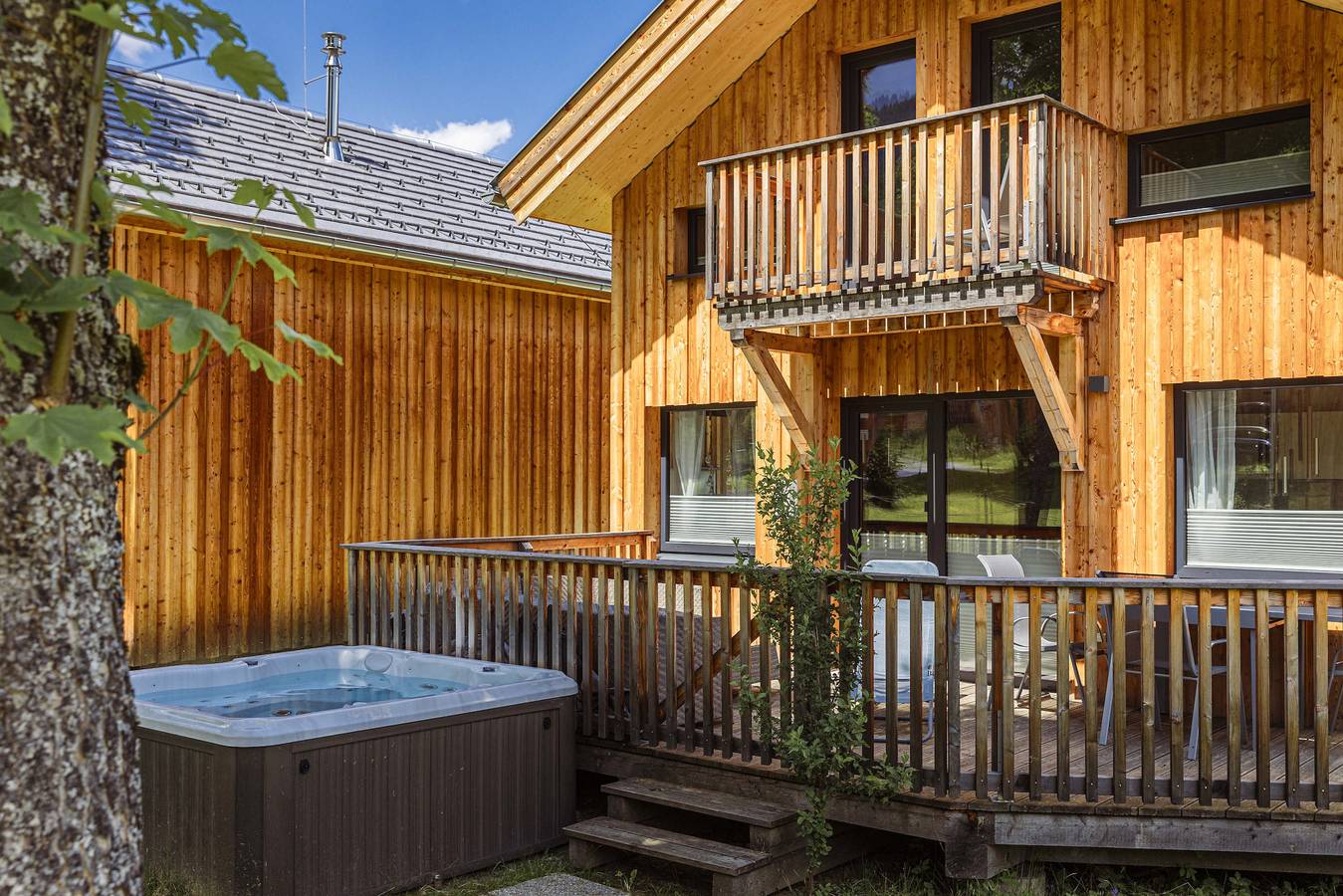 Chalet # 43b mit 3 Schlafzimmer, Ir-Sauna & Whirlpool in St. Georgen ob Murau, Sankt Georgen am Kreischberg