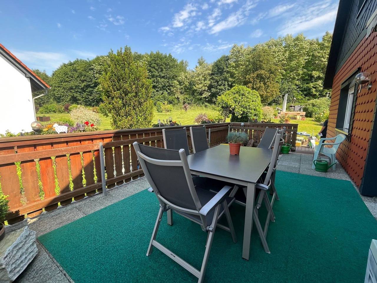 Ganze Ferienwohnung, Ferienwohnung Pfaffenholzblick - Ferienwohnung Pfaffenholzblick in Bad Sachsa, Harzvorland