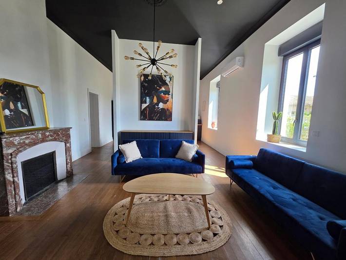 Appartement de vacances pour 8 personnes, avec jardin