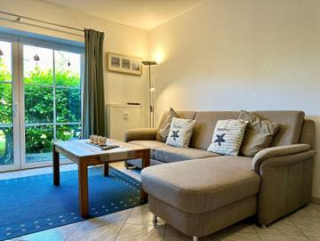 Ferienwohnung für 3 Personen, mit Terrasse und Garten, mit Haustier in Dorum
