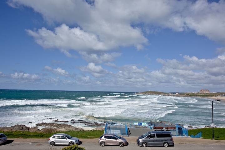 Entire holiday apartment, 5 Fistral Beach in Newquay, Cornwall