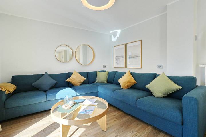 Ferienhaus für 9 Personen, mit Terrasse und Garten sowie Sauna