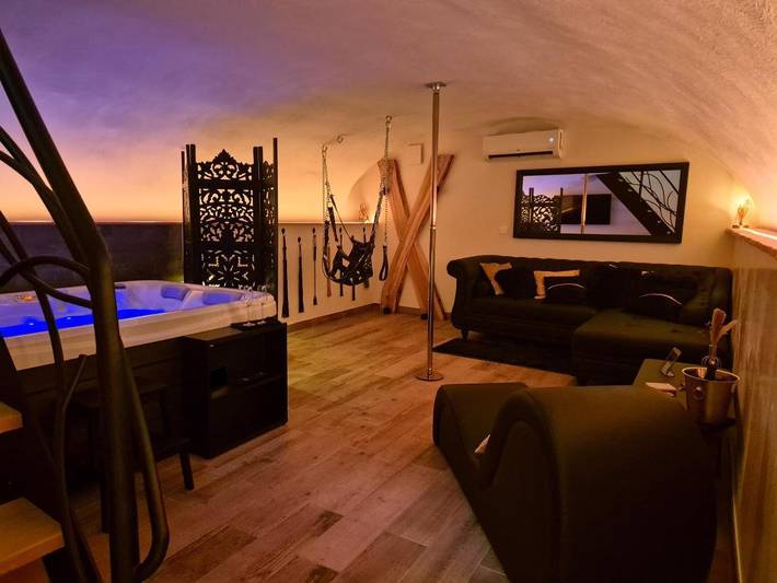 Maison de vacances pour 2 personnes, avec jacuzzi