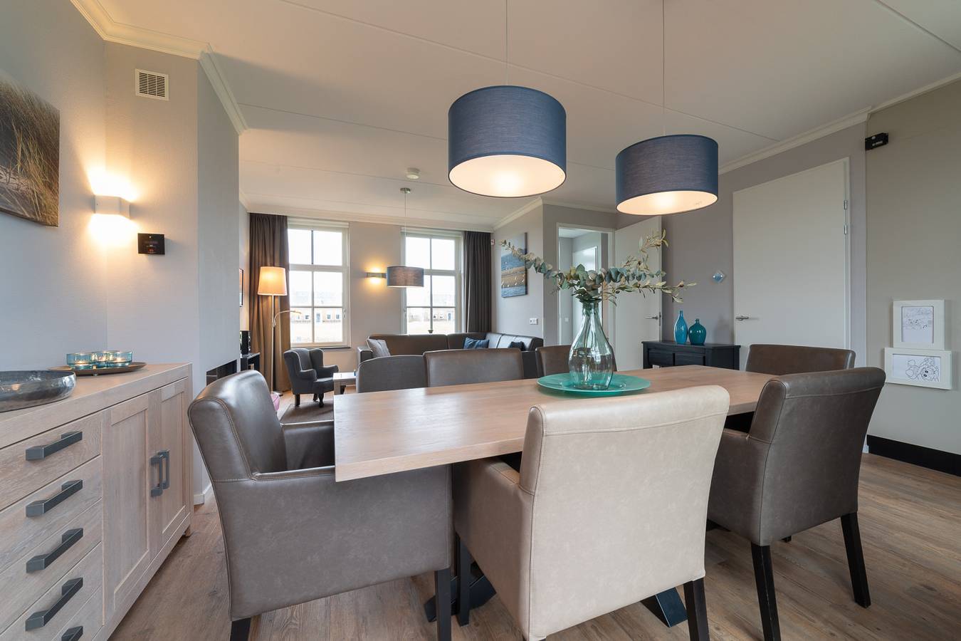 Luxus 6-Personen Ferienwohnung mit Sauna in Colijnsplaat direkt am Wasser. in Colijnsplaat, Zeeuwse Kust
