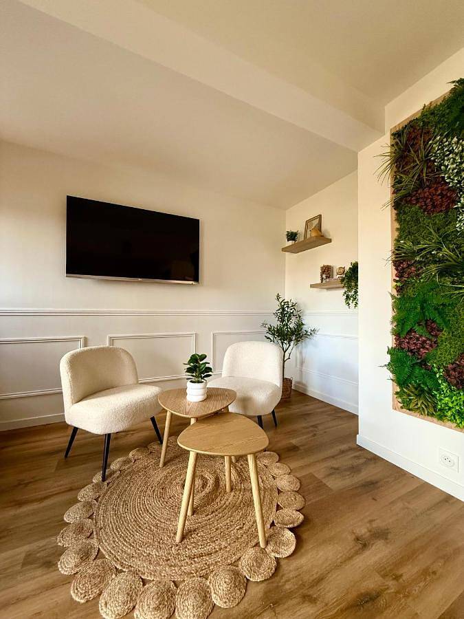 Appartement de vacances pour 2 personnes, avec Balcon ainsi que Terrasse et Vue