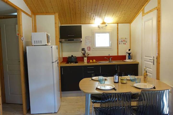 Chalet pour 6 personnes, avec piscine