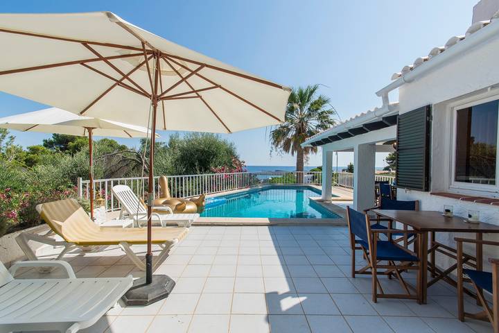 Villa con piscina y vistas al mar - Villa Estrella Fugaz in Binibeca, Sant Lluís