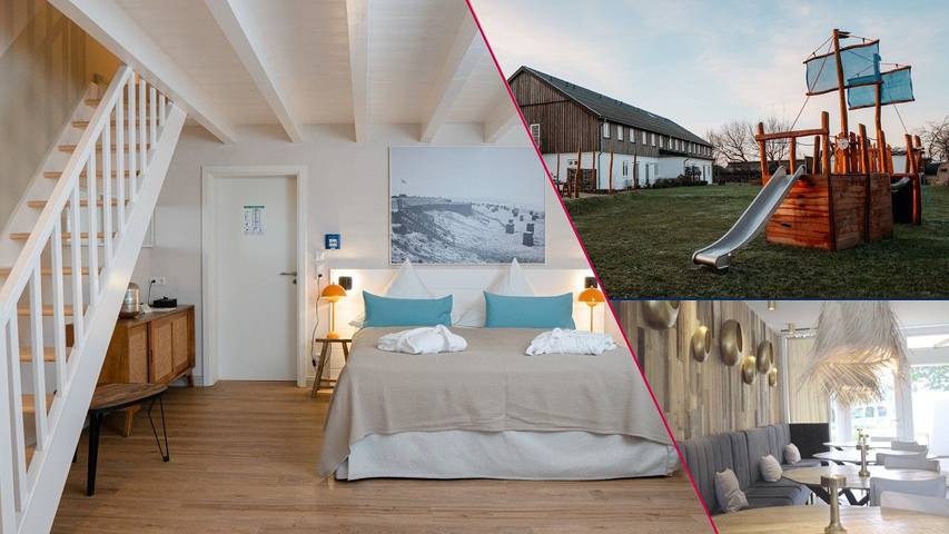 Ferienwohnung für 4 Personen, mit Sauna und Garten in Alkersum