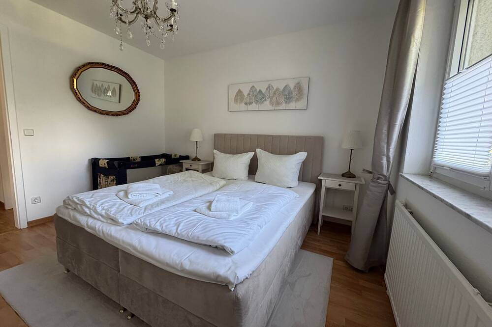 Ganze Wohnung, Ferienwohnung Weidenkörbchen am Wasser in Werder (Havel) - Ferienwohnung in Glindower See, Werder