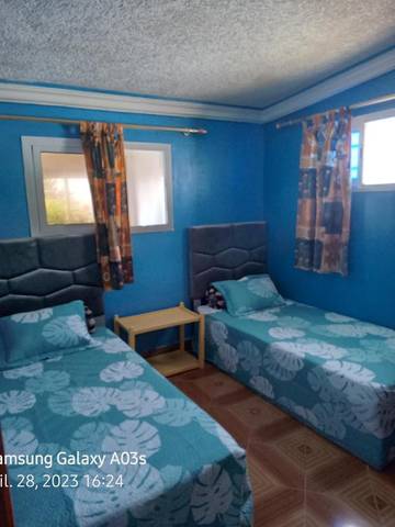 Gîte pour 6 personnes, avec terrasse et vue, animaux acceptés à Moulay Bousselham