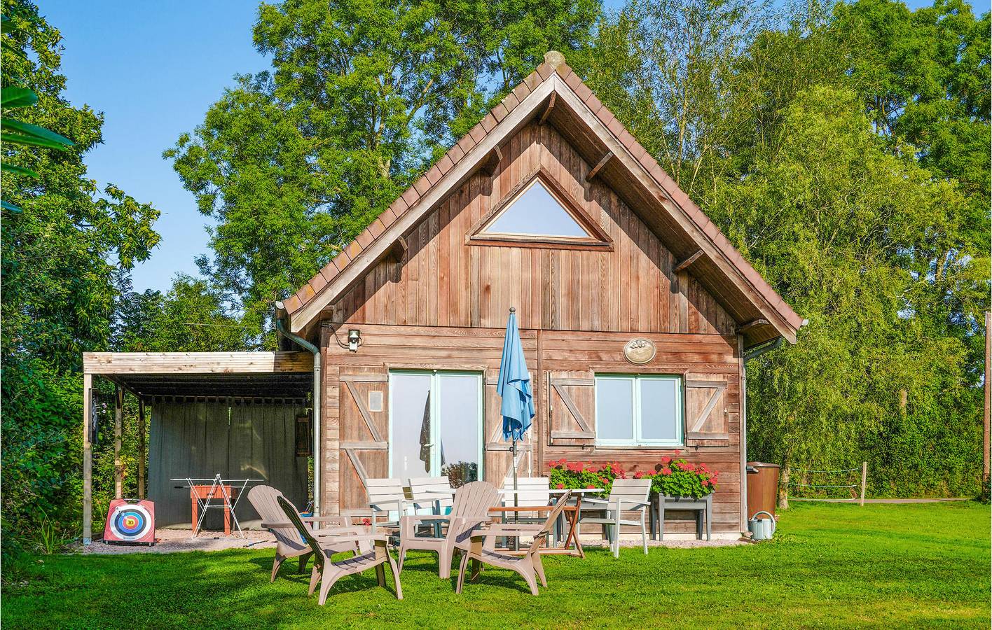 Gartenappartement mit TV, Parkplatz und Internet in Saint-Pierre-en-Auge, Lisieux und Umgebung