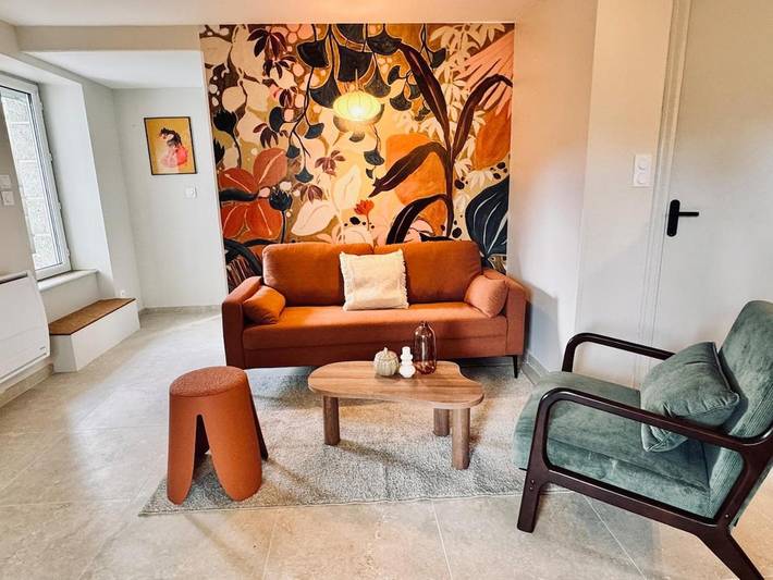 Gîte pour 3 personnes, avec terrasse dans Noyal-sur-Vilaine