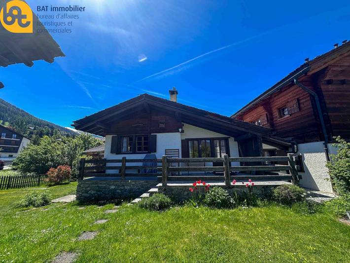 Chalet für 5 Personen, mit Garten in Vercorin
