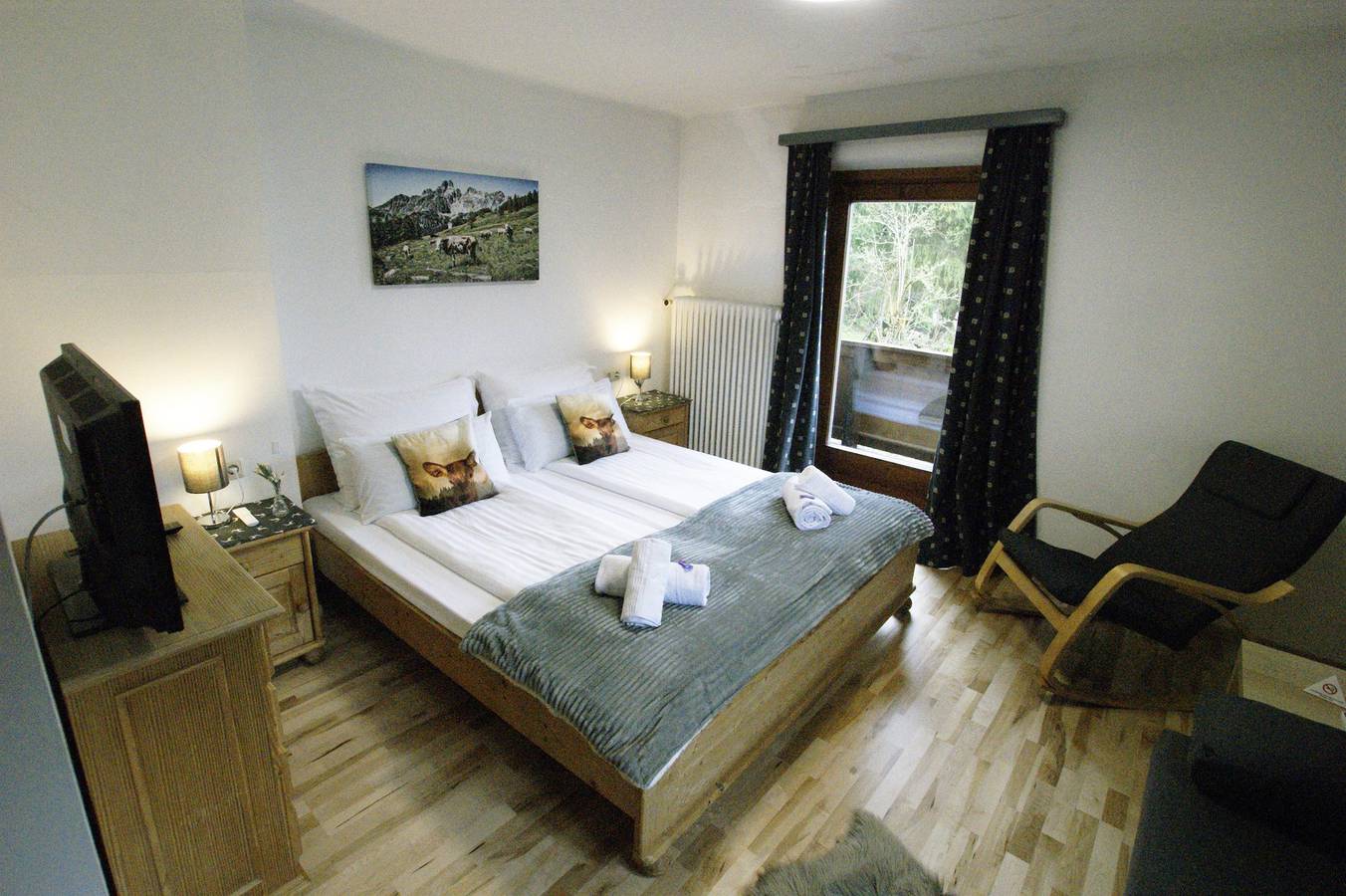 Doppelzimmer mit Dusche/Wc in Loferer und Leoganger Steinberge, Fieberbrunn