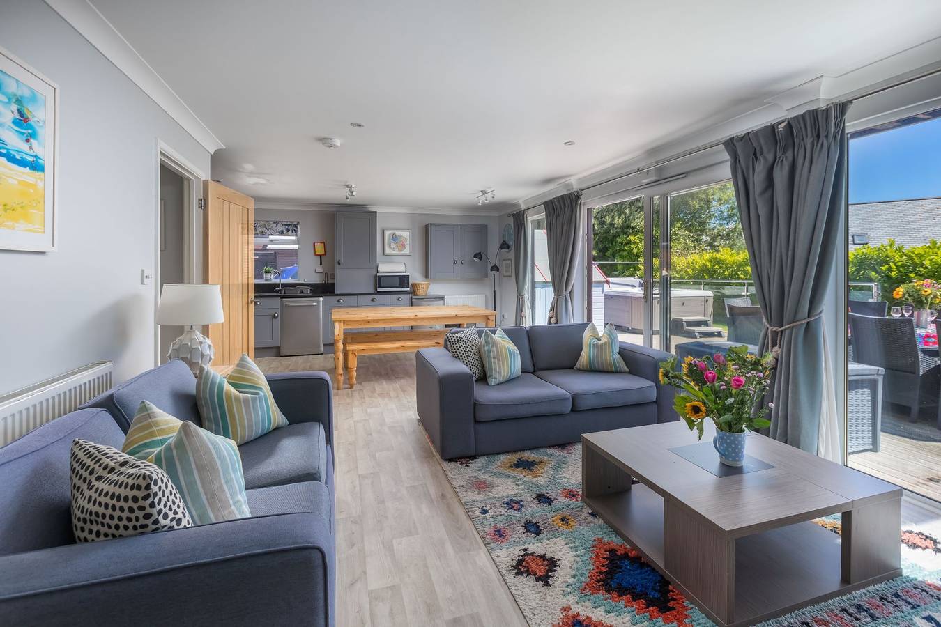 Entire holiday apartment, Lodge 27, Retallack Resort & Spa (Sleeps 10) in Cornwall