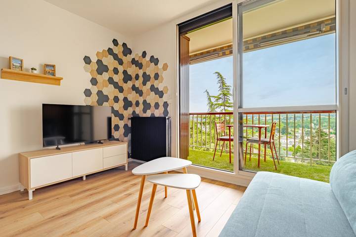 Appartement de vacances pour 4 personnes, avec Balcon