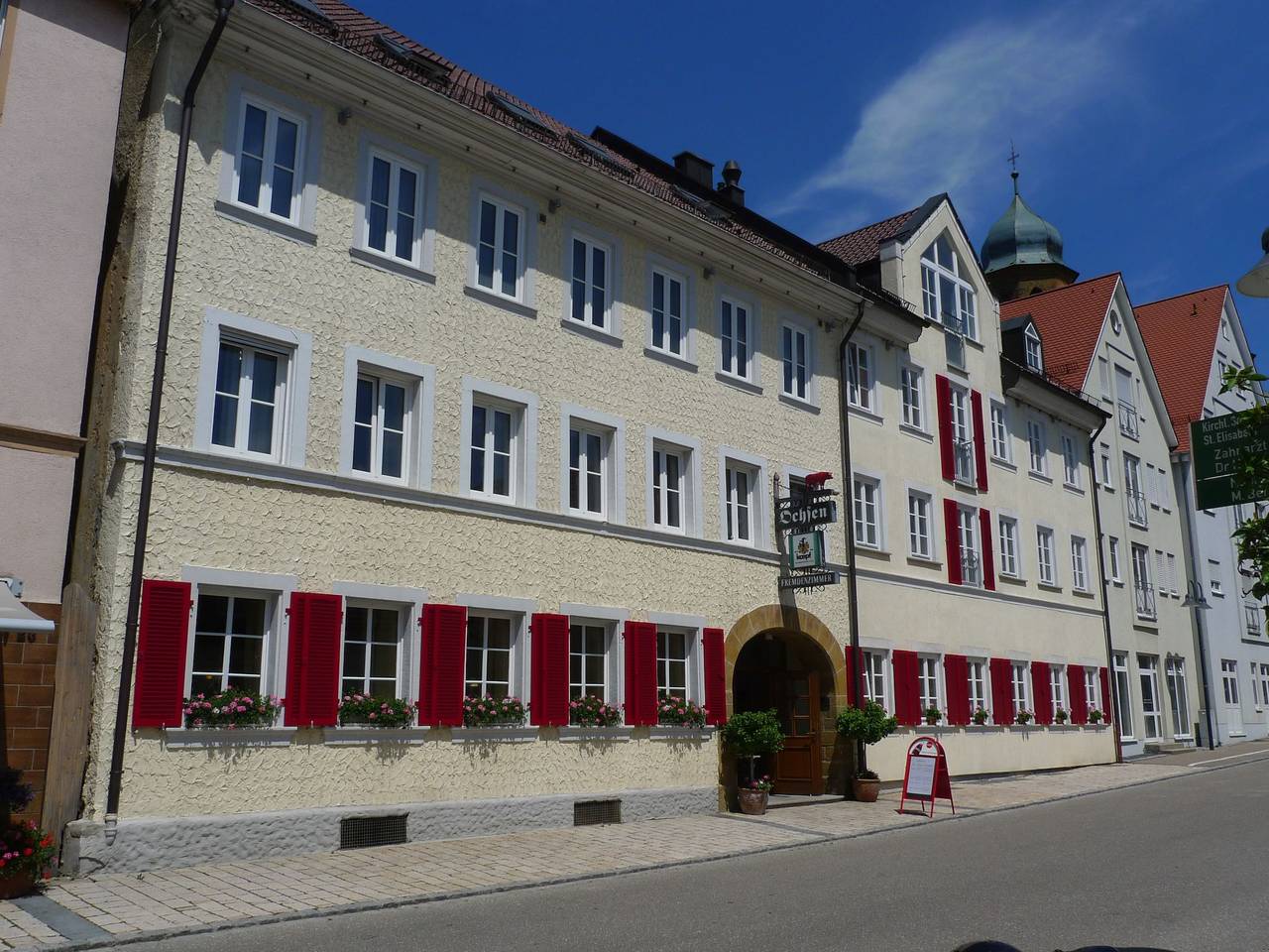 Hotel & Restaurant Roter Ochsen - Einzelzimmer in Lauchheim, Schwäbische Ostalb