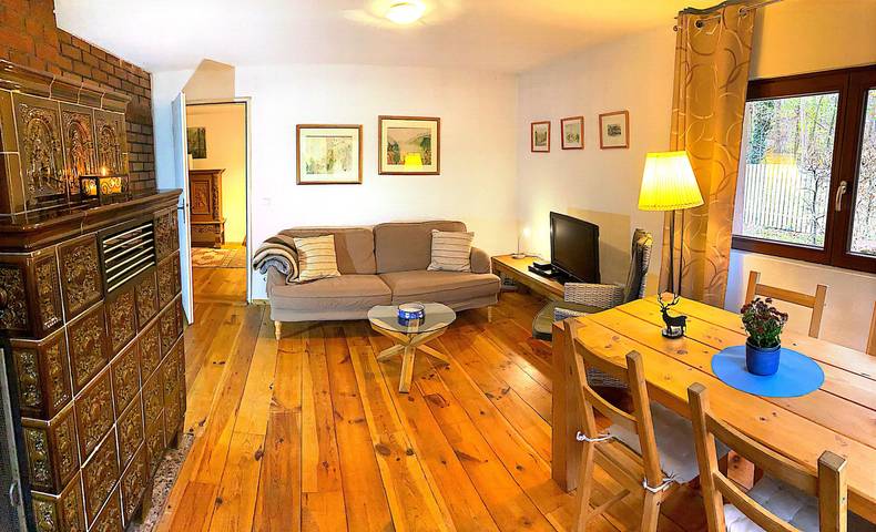 Ferienhaus für 3 Personen, mit Garten und Seeblick in Uckermark