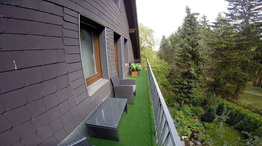 Ferienwohnung für 8 Personen, mit Garten