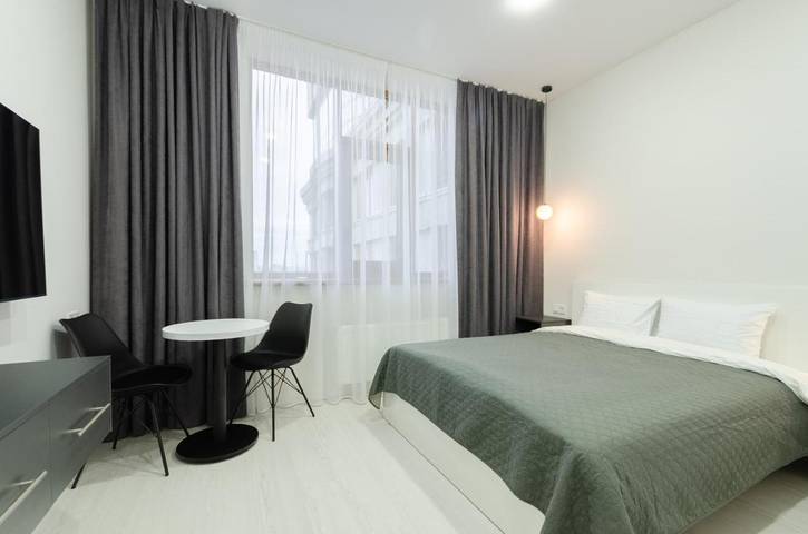 Ferienwohnung für 2 Personen, mit Ausblick in Kiew