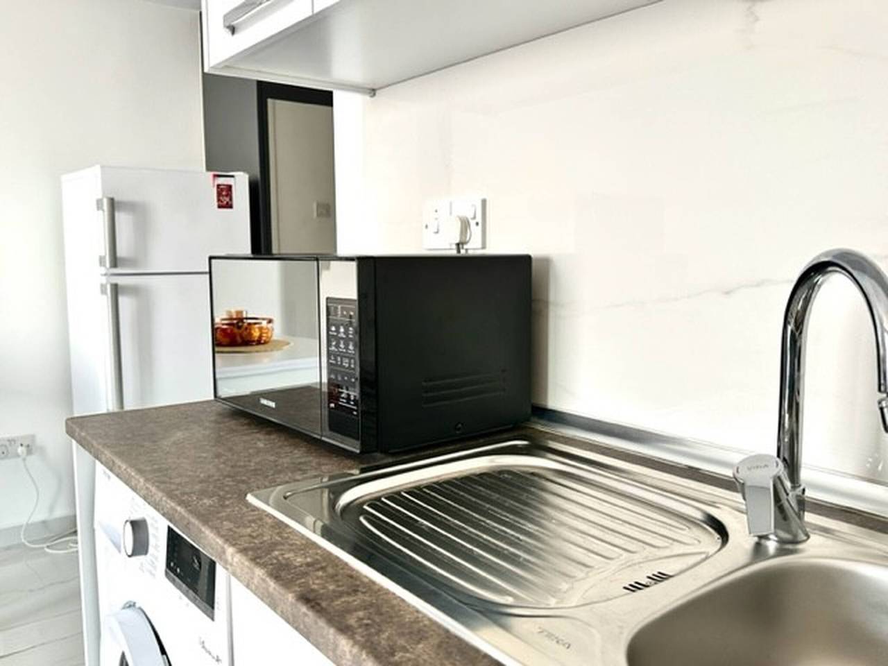 Ganze Wohnung, B137 Apartment Poseidon mit Balkon und Meerblick in Nordzypern
