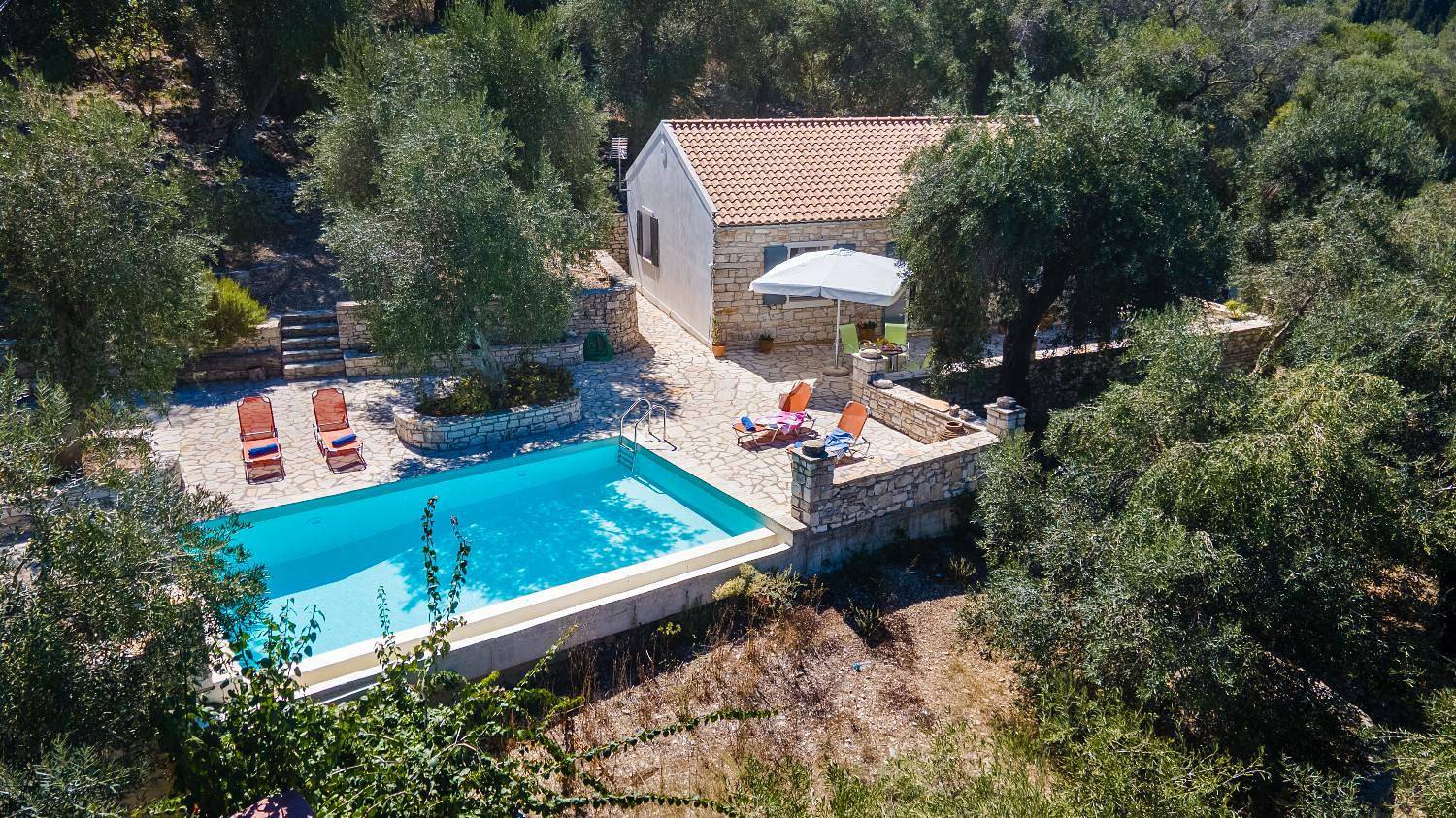 Villa Hara in Kagkatika, Paxos